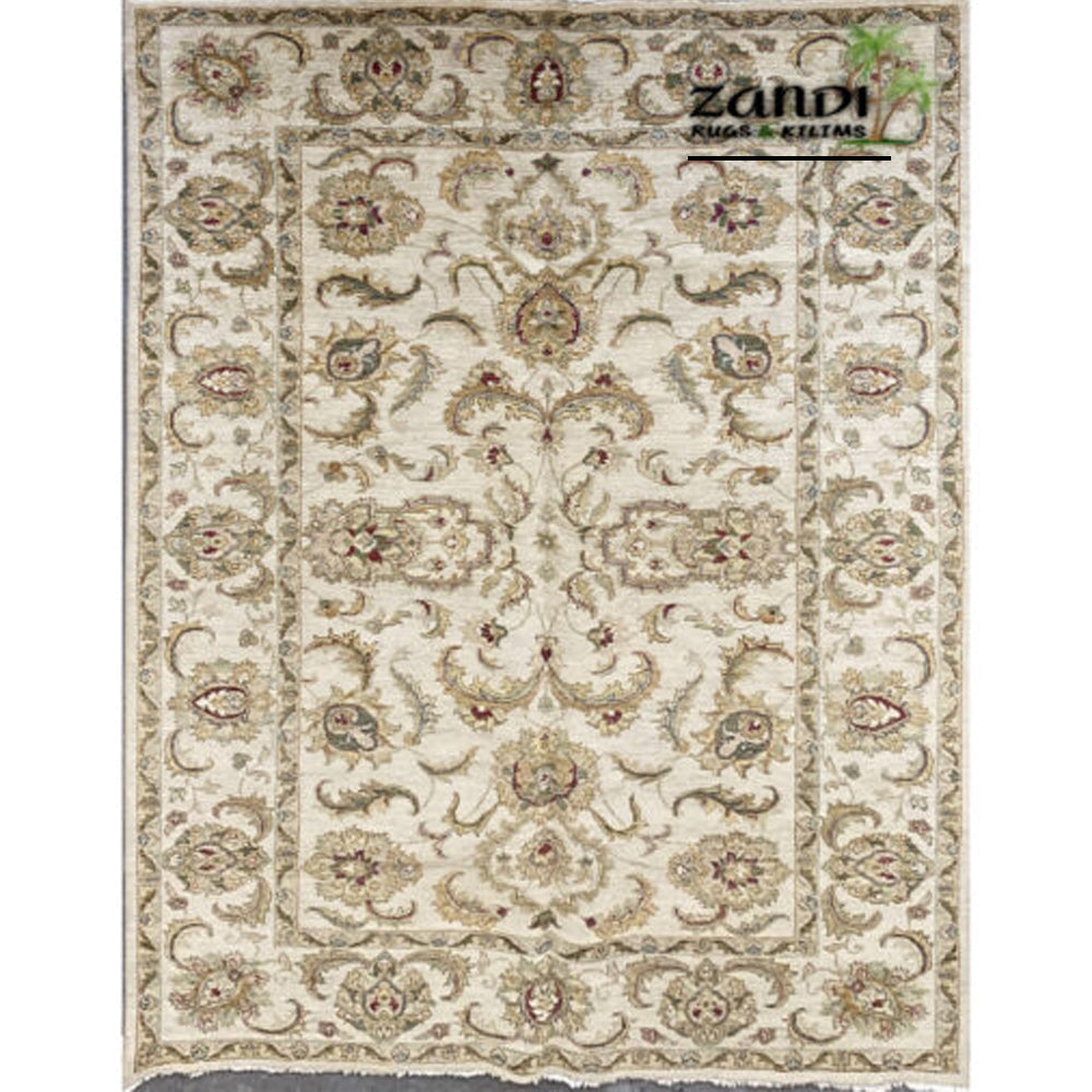 Indian Hand-Knotted Rug 9'3''X6'0''